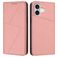 Mobigear Frosted Flip iPhone 17 Klapphülle Portemonnaie - Pink