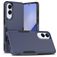 Mobigear Heavy Armor Samsung Galaxy S25 Edge Hülle Hardcase Backcover Stoßfest - Dunkelblau