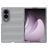 Mobigear Bumpy Samsung Galaxy Z Fold 8 Hülle Flexibles TPU Backcover - Grau
