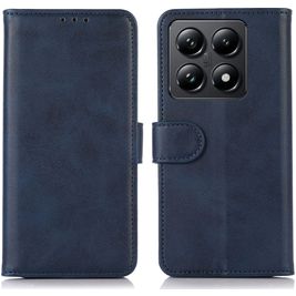 Mobigear Wallet Xiaomi 14T Hülle Klapphülle Geldbörse - Blau
