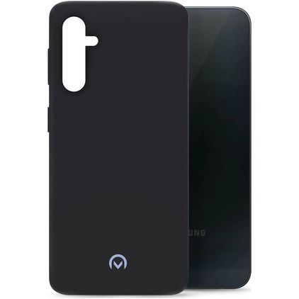 Mobilize Rubber Gelly Samsung Galaxy A24 Hülle Flexibles TPU Backcover - Matt Black