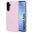 Mobiparts Slim Line Samsung Galaxy A36 MagSafe Hülle Hardcase Backcover - Blush Pink