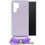 Mobilize Lanyard Gelly Samsung Galaxy S23 Ultra Flexibles TPU Handykette - Pastel Purple