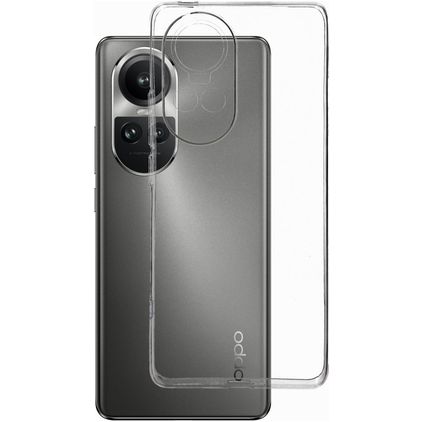 Mobiparts Classic Transparent OPPO Reno 10 Pro TPU (flexibel) Backcover - Transparent
