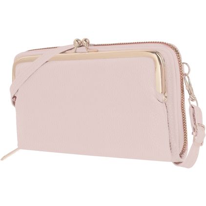 Antonio Fonzo Crossbody Clutch Snap Handytasche - Large - Pink
