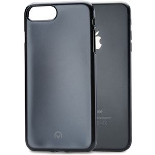 Mobilize Gelly iPhone 8 Plus Hülle Flexibles TPU Backcover - Schwarz