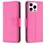 Mobigear Excellent iPhone 16 Pro Hülle Klapphülle Geldbörse - Rot