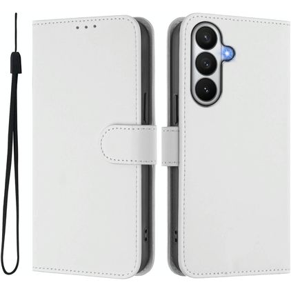 Mobigear Urban Wallet Samsung Galaxy S26 Hülle Klapphülle Geldbörse - Weiß