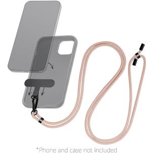 Mobilize Lanyard Universal-Handykette einstellbar - Pink