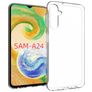 Mobigear Basics Durchsichtig Samsung Galaxy A24 Hülle Flexibles TPU Backcover - Transparent