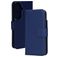 Mobiparts Wallet Samsung Galaxy S26 MagSafe Echtleder Klapphülle Portemonnaie - Blau