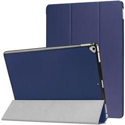 Mobigear Tri-Fold iPad Pro 12.9 Zoll (2017) Hülle Klapphülle - Dunkelblau