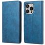 Mobigear Wallet iPhone 16 Pro Klapphülle Portemonnaie - Blau