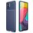 Mobigear Racing Samsung Galaxy M53 Hülle Flexibles TPU Backcover - Blau