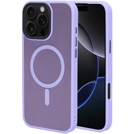Mobiparts Hardcover iPhone 16 Pro Max MagSafe Hülle Hardcase Backcover - Satin Lila