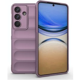 Mobigear Bumpy Samsung Galaxy S26 Plus Hülle Flexibles TPU Backcover - Lila