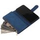 Mobigear Zipper iPhone 12 Mini Hülle Klapphülle Geldbörse - Blau
