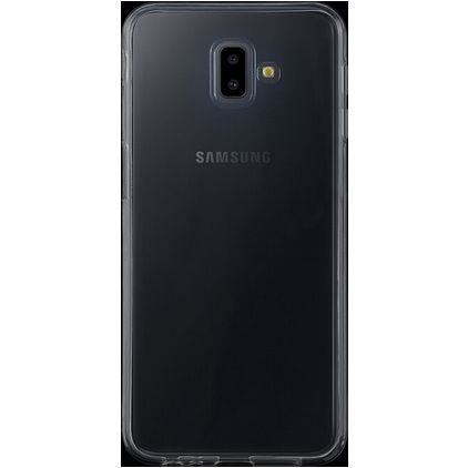 Mobigear Ultra Thin Durchsichtig Samsung Galaxy J6 Plus Hülle Flexibles TPU Extra Dünn Backcover - Transparent