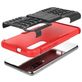 Mobigear Tire Xiaomi Mi 9 SE Hülle Hardcase Backcover Stoßfest mit Ständer - Schwarz / Rot