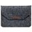 Mobigear Envelope Filz Laptop Sleeve (max 25 cm x 37 cm) Laptop Hülle - Schwarz