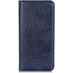 Mobigear Classic Elegance Motorola Moto G60s Hülle Klapphülle Geldbörse - Blau