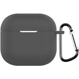 Mobigear Colors Apple AirPods 4 Hülle Flexibles Silikon - Grau