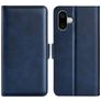 Mobigear Slim Magnet iPhone 16 Plus Hülle Klapphülle Geldbörse - Dunkelblau