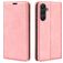 Mobigear Retro Slim Samsung Galaxy A26 Klapphülle Portemonnaie - Pink
