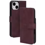 Mobiparts Classic Wallet iPhone 14 Hülle Klapphülle Geldbörse - Velvet Red