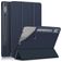 Mobigear Tri-Fold Gel Lenovo Tab P12 Hülle TPU,Kunstleder Klapphülle - Dunkelblau