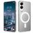 Mobigear Shockproof Durchsichtig Samsung Galaxy S25 Edge MagSafe Hülle Hardcase Backcover - Transparent