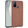Mobigear Croco OnePlus Nord N100 Hardcase Backcover - Braun