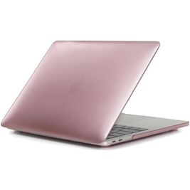 Mobigear Metallic MacBook Pro 15 Zoll (2008-2012) Hardcase Hülle MacBook Case - Roségold - Model A1286