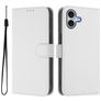 Mobigear Urban Wallet iPhone 16 Plus Hülle Klapphülle Geldbörse - Weiß