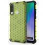 Mobigear Honeycomb Huawei Y6p Hülle Hardcase Backcover Stoßfest - Grün