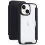 Mobigear Smart Fit iPhone 15 Hülle Hardcase Klapphülle - Schwarz