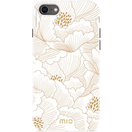 MIO iPhone SE (2022) MagSafe Hülle Hardcase Backcover - White Roses