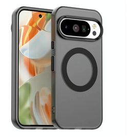 Mobigear Shockproof Google Pixel 10 MagSafe Hülle Hardcase Backcover - Schwarz