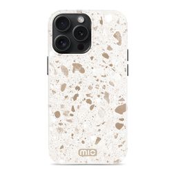 MIO iPhone 15 Pro MagSafe Hülle Hardcase Backcover - Soft Terrazzo