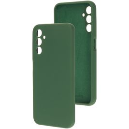Mobiparts Samsung Galaxy A14 Silikon Hülle Backcover - Forest Green