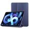 Mobigear Tri-Fold Gel iPad Air 5 (2022) TPU / Kunstleder Klapphülle - Blau