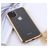 Mobigear Royal iPhone 11 Pro TPU (flexibel) Backcover - Transparent / Gold
