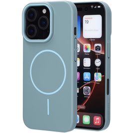 Mobiparts Slim Line iPhone 16 Pro MagSafe Hülle Hardcase Backcover - Sage Green