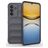 Mobigear Bumpy Samsung Galaxy A37 Hülle Flexibles TPU Backcover - Grau