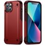 Mobigear Slim Armor iPhone 14 Plus Hülle Hardcase Backcover Stoßfest - Rot