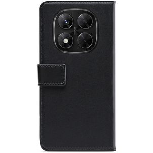 Mobilize Classic Gelly Xiaomi Redmi Note 14 Pro 5G Hülle Klapphülle Geldbörse - Schwarz
