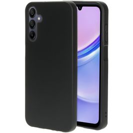 Mobiparts Classic Samsung Galaxy A15 Hülle Flexibles TPU Backcover - Matt Black