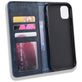Mobigear Sensation iPhone 11 Pro Hülle Klapphülle Geldbörse - Blau
