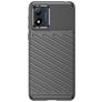 Mobigear Groove Motorola Moto E13 Hülle Flexibles TPU Backcover - Schwarz
