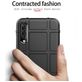 Mobigear Rugged Shield Samsung Galaxy A70 Hülle Flexibles TPU Backcover Stoßfest - Schwarz